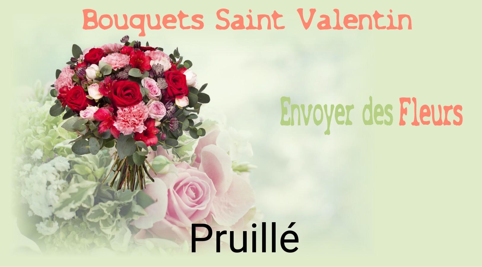 Roses de Saint-Valentin livrées à Pruillé
